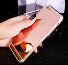 Load image into Gallery viewer, Luxury Mirror Flash Fashion iPhone Case