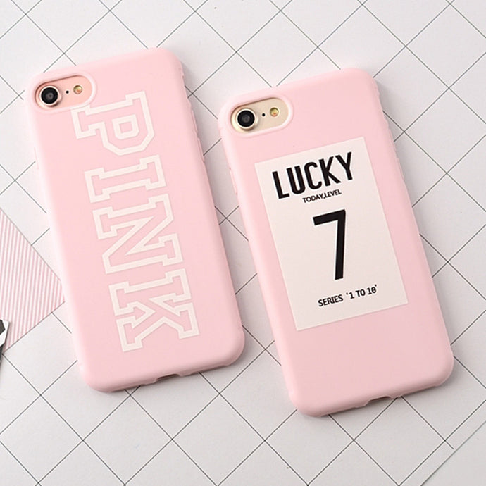 Candy Color Luxury Soft TPU Rubber iPhone Case