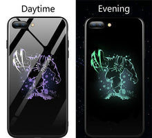 Load image into Gallery viewer, Marvel Luminous Glass iPhone Case
