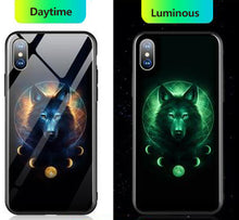 Load image into Gallery viewer, Marvel Luminous Glass iPhone Case