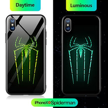 Load image into Gallery viewer, Marvel Luminous Glass iPhone Case