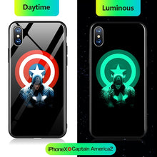 Load image into Gallery viewer, Marvel Luminous Glass iPhone Case