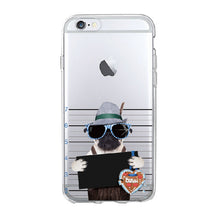 Load image into Gallery viewer, Cute Puppy Pug, French Bulldog Soft iPhone Case